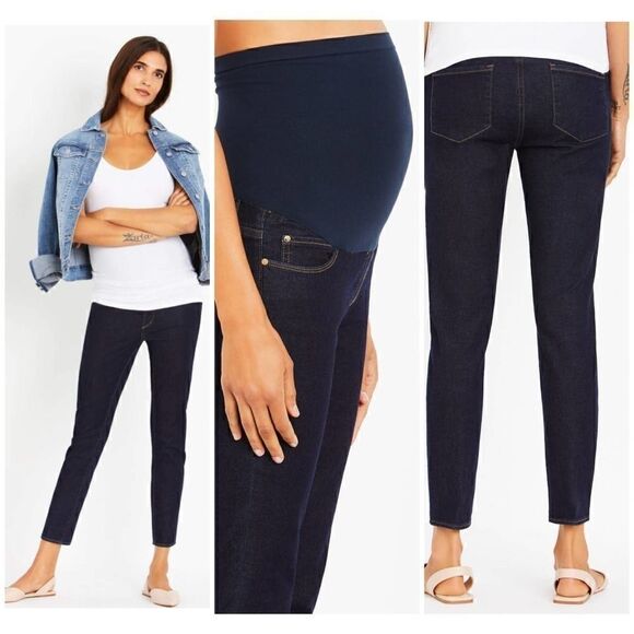Articles of Society Heather Maternity Cropped Jean - Picture 1 of 5
